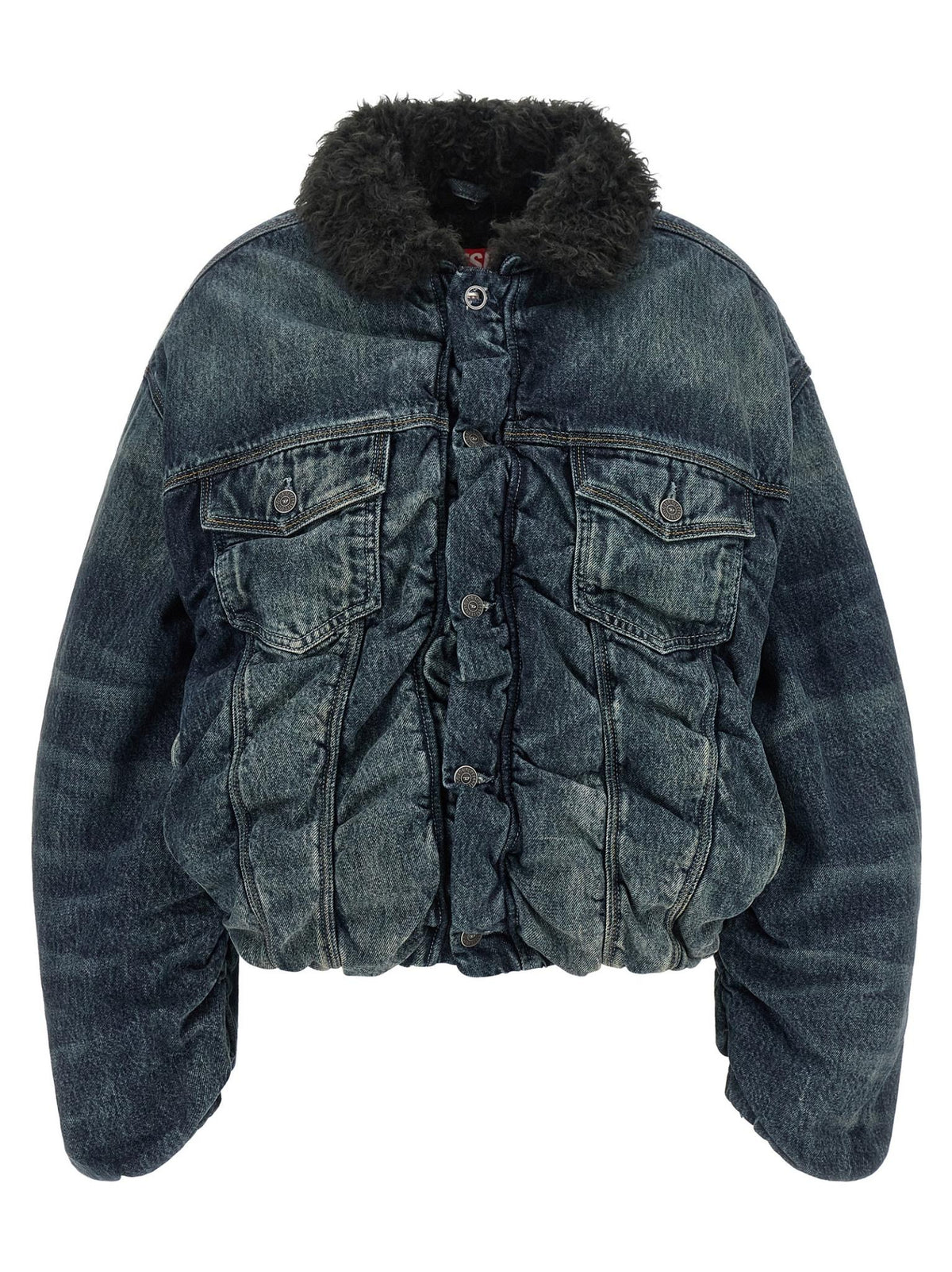 DIESEL Blue Denim Trucker Jacket Women’s