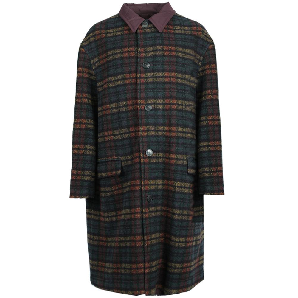 Isabel Marant KINSTON Wool Blend Overcoat for Men MA1271 22A011H MUBK