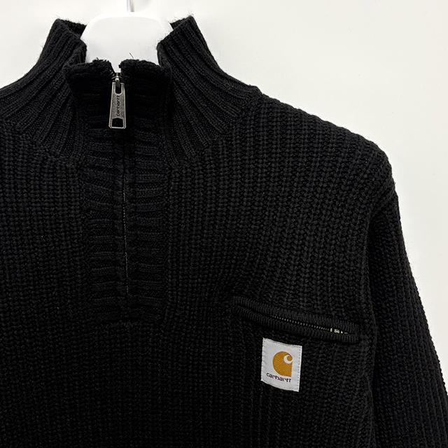 CARHARTT WIP Detroit Half-Zip Turtleneck Knit Sweater Unisex I035398 89XX