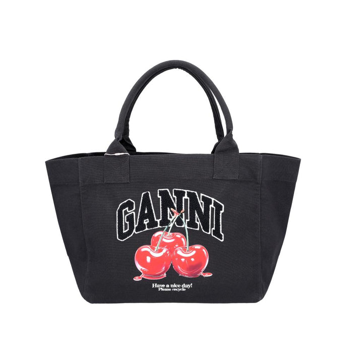 GANNI Cherry Print Medium Women’s Tote Bag B2110038 252