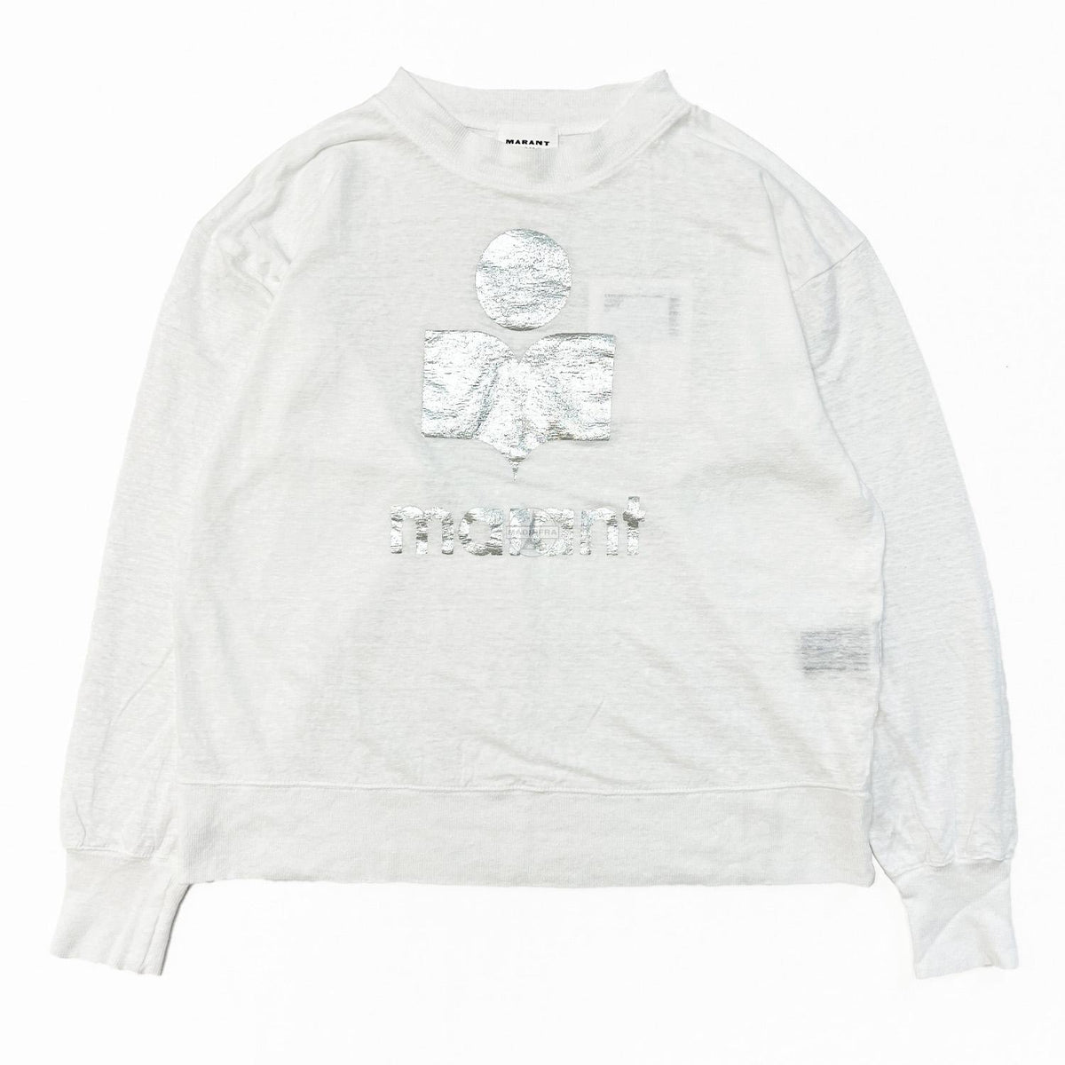 Isabel Marant Linen Sweatshirt Top KLOWIA TS0005FA A1N10E