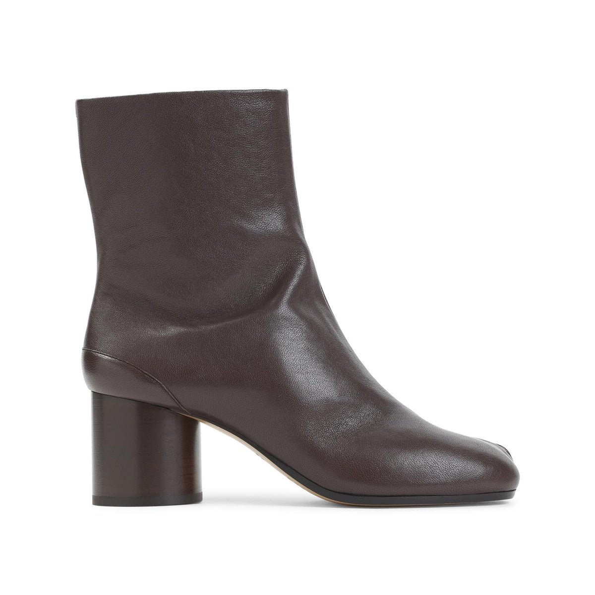 Maison Margiela Black Leather Ankle Boots