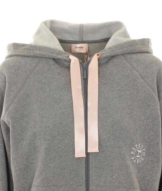 repetto Grey Hoodie Sweatshirt Women’s