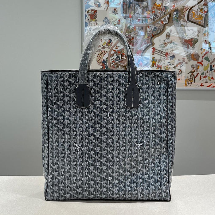 GOYARD Gray Voltaire Tote Bag with Strap Crossbody Tote