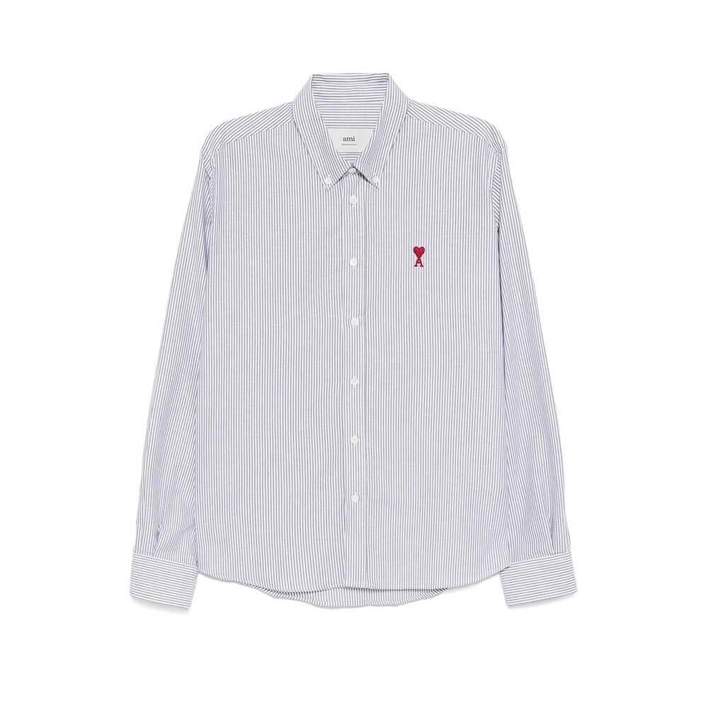 AMI Button-Down Ami de Coeur Long-Sleeve Shirt