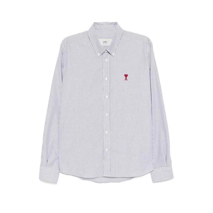 AMI Button-Down Ami de Coeur Long-Sleeve Shirt