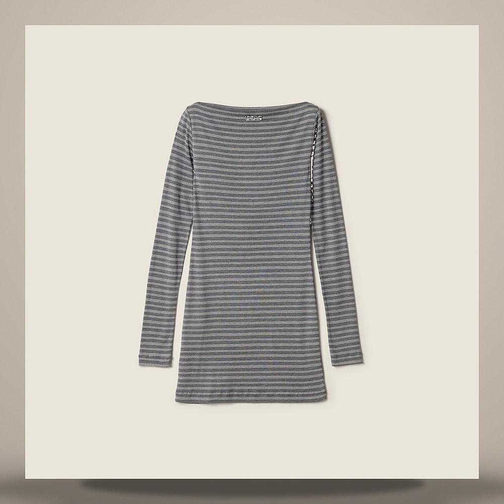 Miu Miu Stripe Jersey Mini Dress MF6563 6447 F0I13