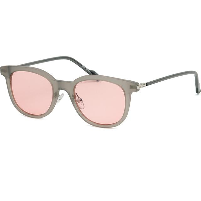 Adidas Pink Transparent Horn-Rim Fashion Sunglasses AOK003 070 000