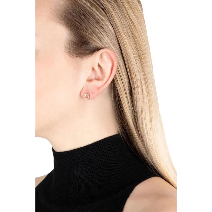 Ferragamo Gancini Crystal Earrings