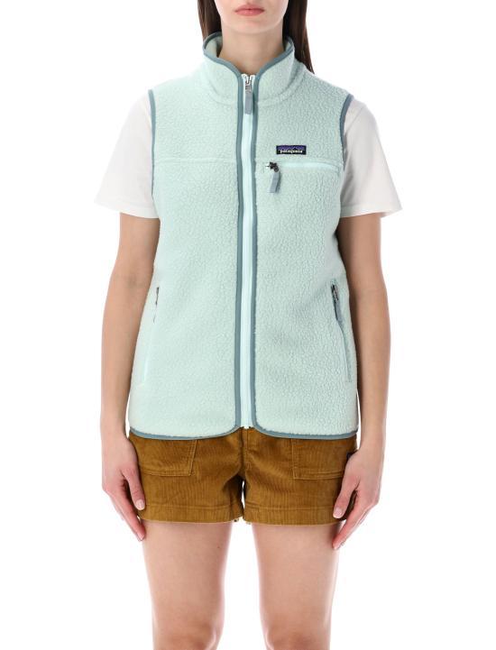 patagonia Retro Pile Fleece Vest Thin Ice White Women’s 22826 THI