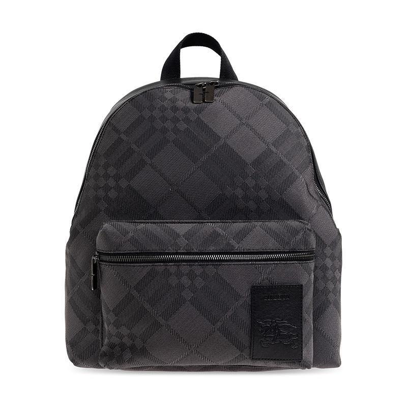 BURBERRY Chester Backpack Black Leather Mens Backpack