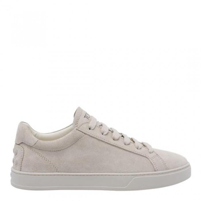 Tods Men's Calfskin Suede Low Top Sneakers