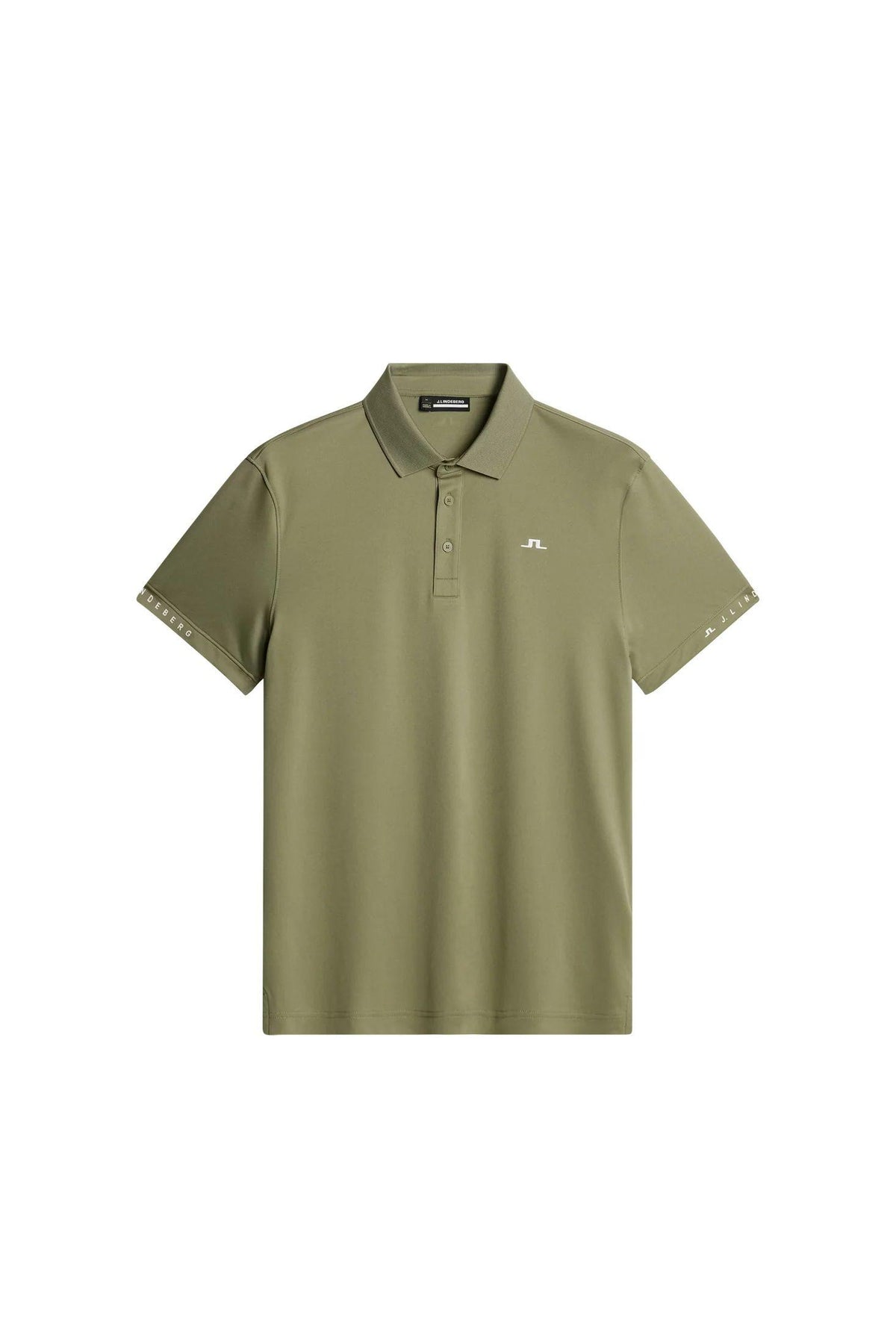 J LINDEBERG Men’s Golf Polo Shirt Short Sleeve Guy Green 2025