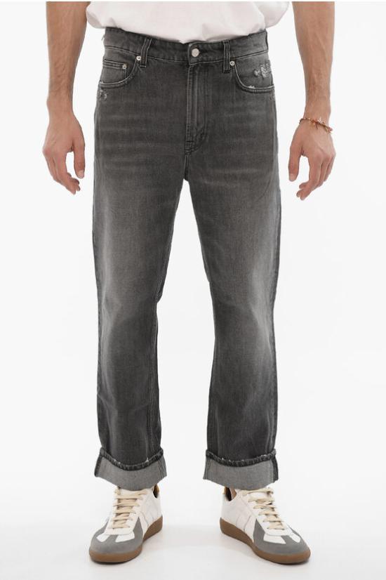 DEPARTMENT FIVE Black Denim Jeans for Men UP5042 DF0036999
