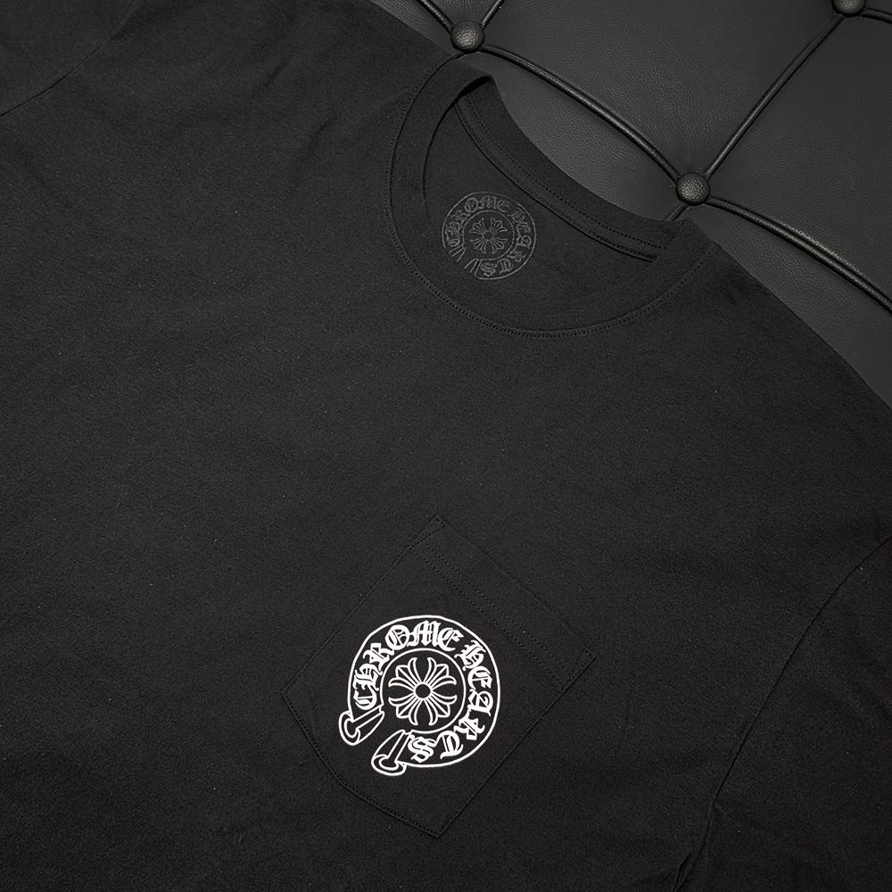Chrome Hearts Horseshoe Short Sleeve T-Shirt Black Honolulu Unisex