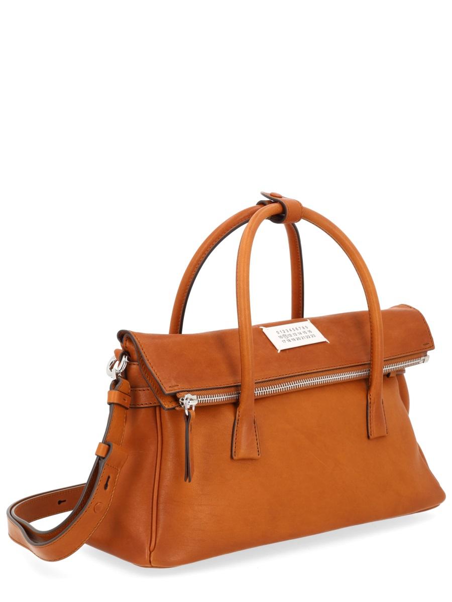 Maison Margiela Leather Shoulder Bag Black
