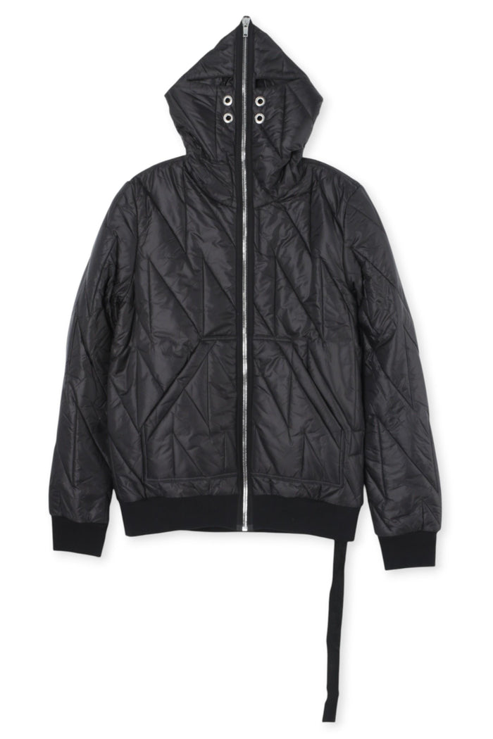 Rick Owens DRKSHDW Light Nylon Quilted Gimp Jacket Black