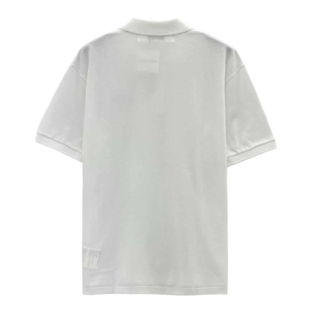 Comme des Garcons Red Heart Patch Polo Short Sleeve T-Shirt AX T006 051 5 7