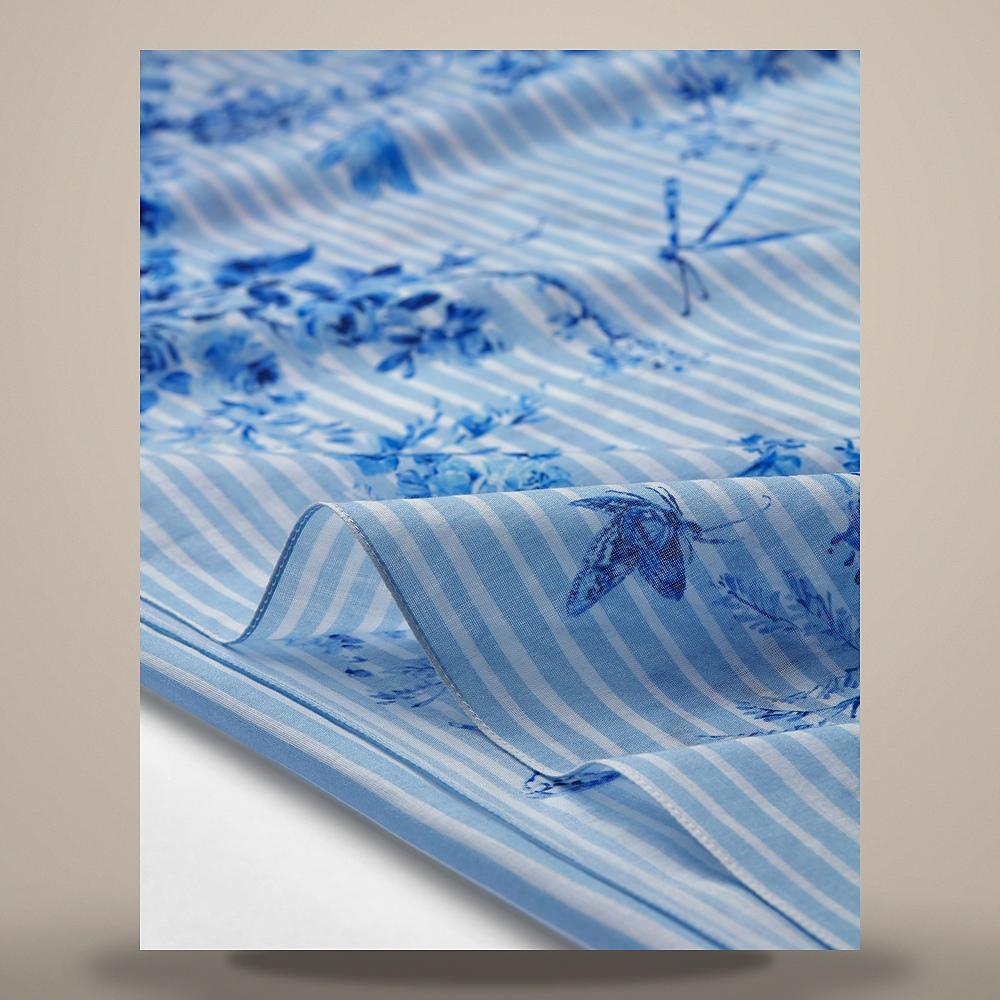 DIOR Dioriviera Toile de Jouy Floral Cotton Pareo Scarf White 64TR001S3154 C505