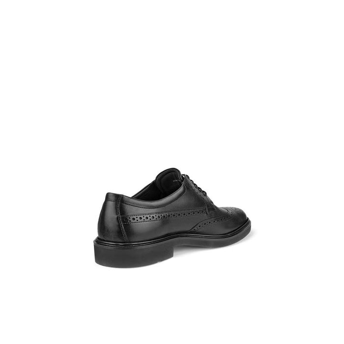 ecco Black Leather Oxford Dress Shoes for Men