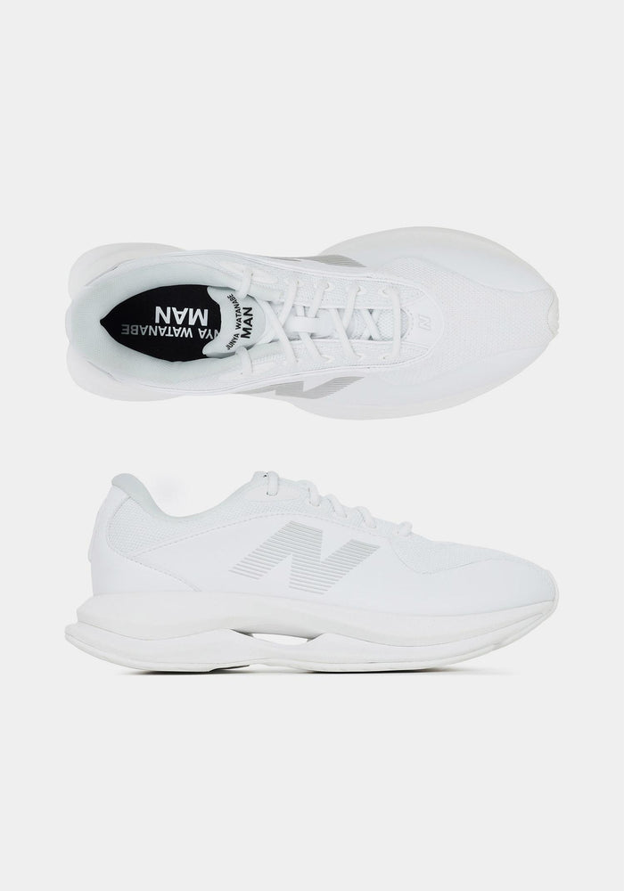 JUNYA WATANABE x New Balance White TF100 Low-Top Sneakers