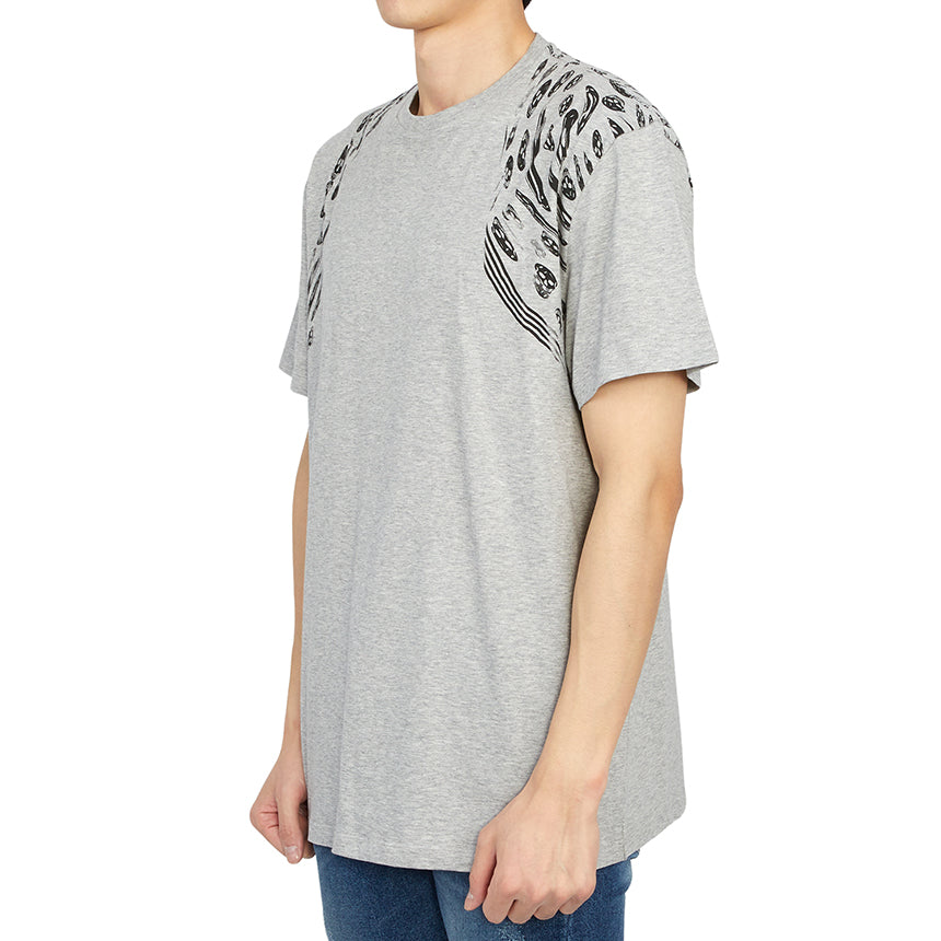 Alexander Mcqueen Men’s Short Sleeve T-Shirt Black Cotton