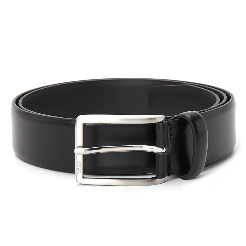 BOSE Men’s Leather Belt Black