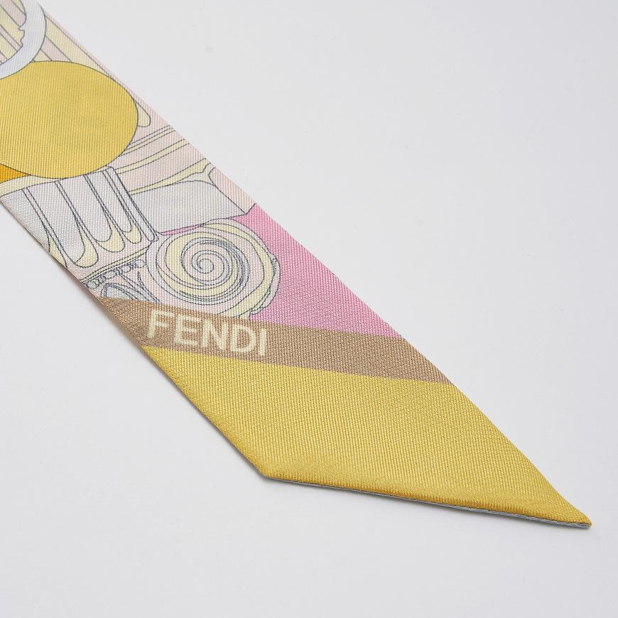 FENDI Women’s Raffia Silk Scarf