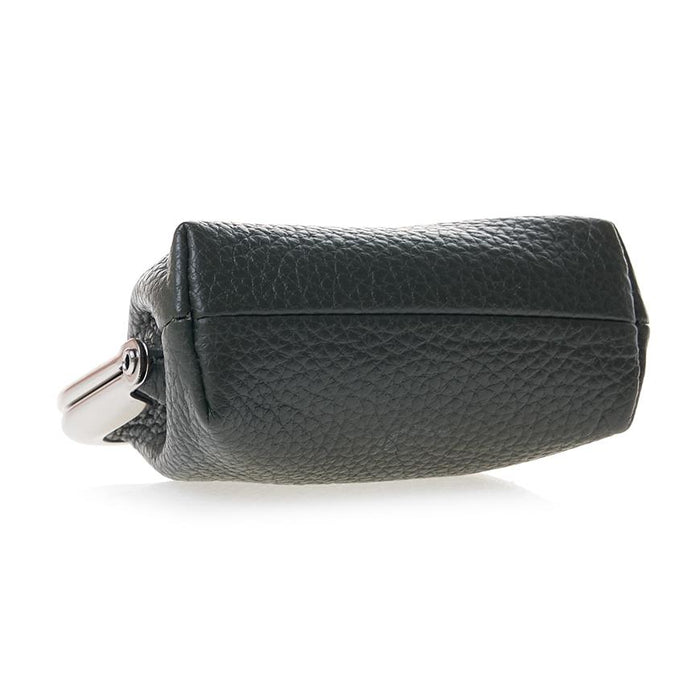 Vivienne Westwood Grain Leather Mini Frame Coin Purse Navy