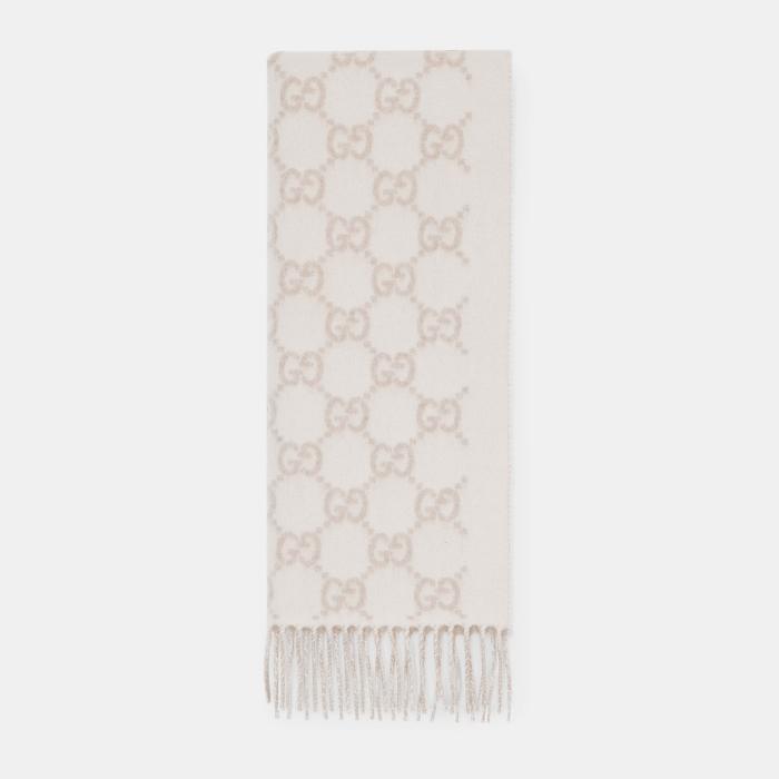 GUCCI GG Cashmere Shawl Scarf for Men 812317 3GAC0 9165