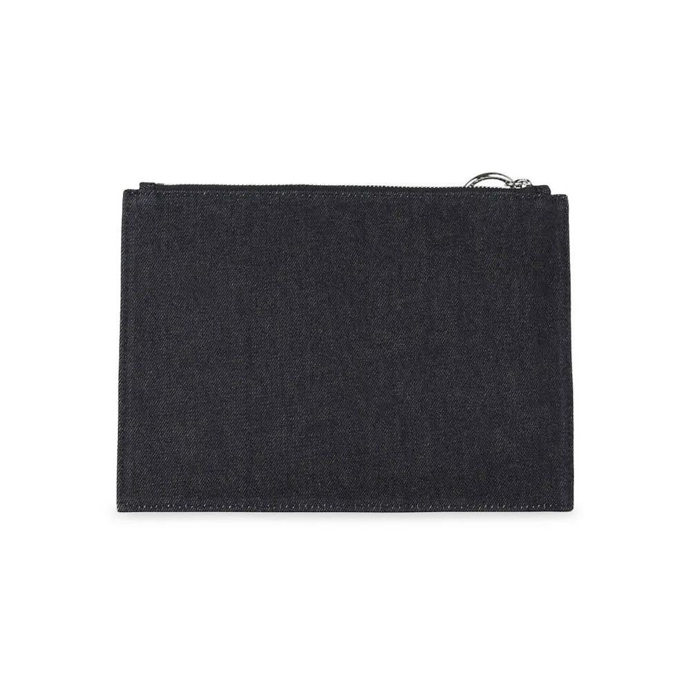 A.P.C. Indigo Tokyo Logo Clutch Bag COHDP H63610 IAI
