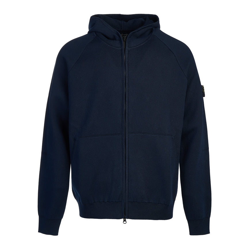 STONE ISLAND Wappen Logo Hooded Zip-Up Jacket for Men 7915563A6 V0020