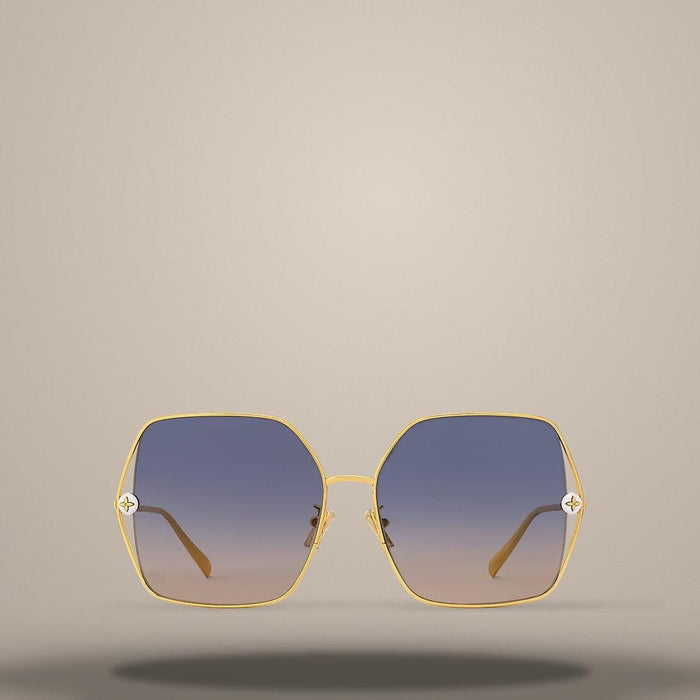 Louis Vuitton Pearl Tortoise Square Sunglasses for Men Z2994U