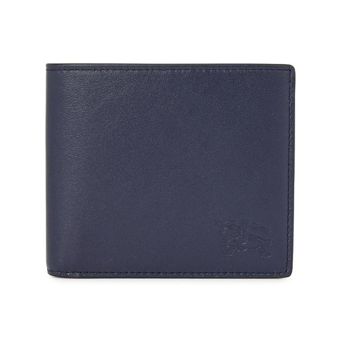 BURBERRY Pop Check Leather Bifold Wallet for Men 8118985