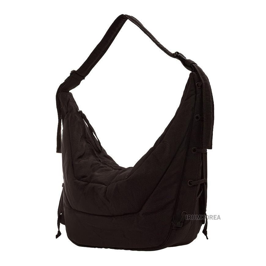 Lemaire Unisex Large Soft Shoulder Bag Brown Leather Crossbody