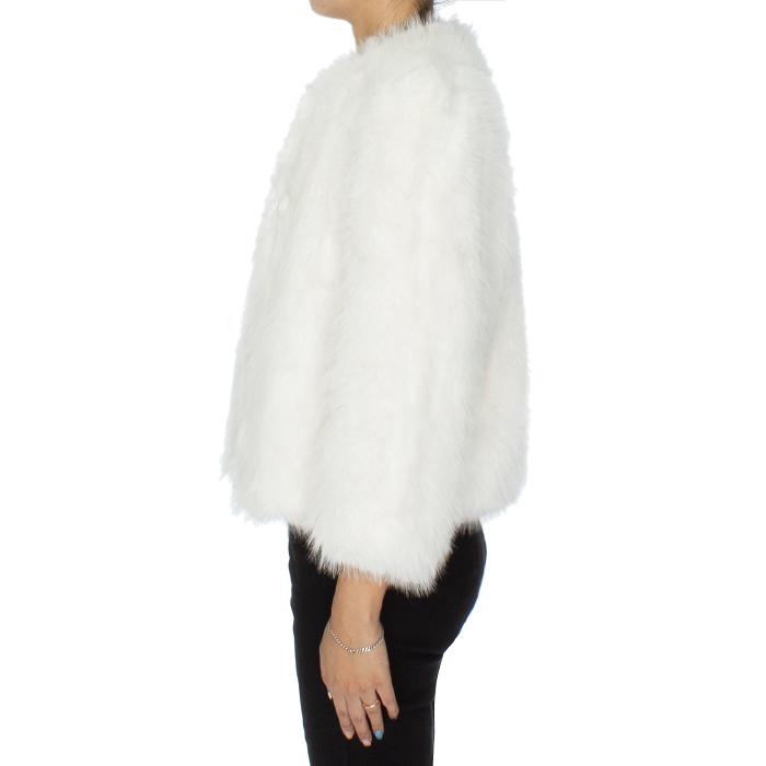 Zadig&Voltaire Faux Fur Jacket Black Women’s WWCO00212 JUDO