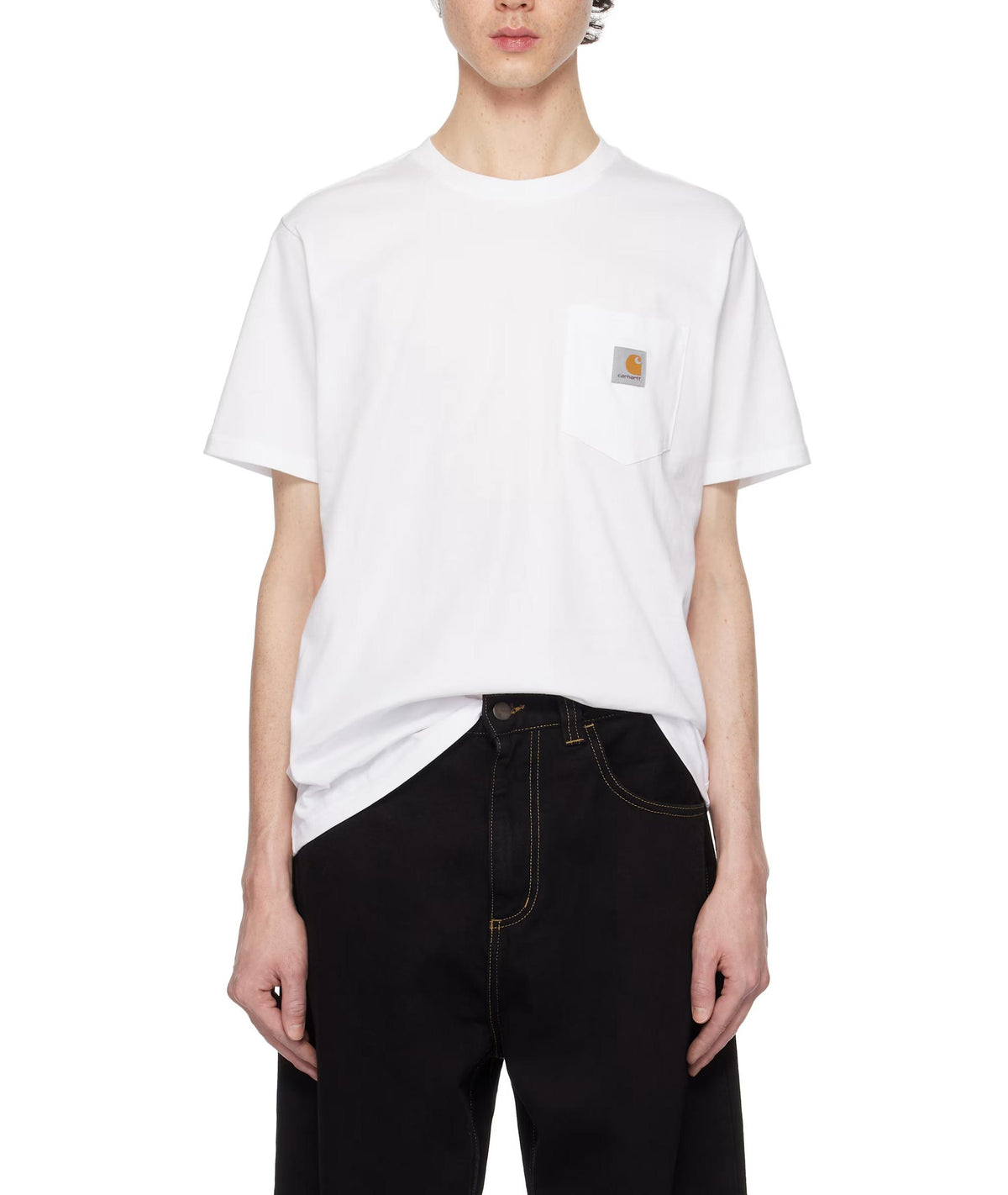 CARHARTT WIP Pocket Short Sleeve T-Shirt White