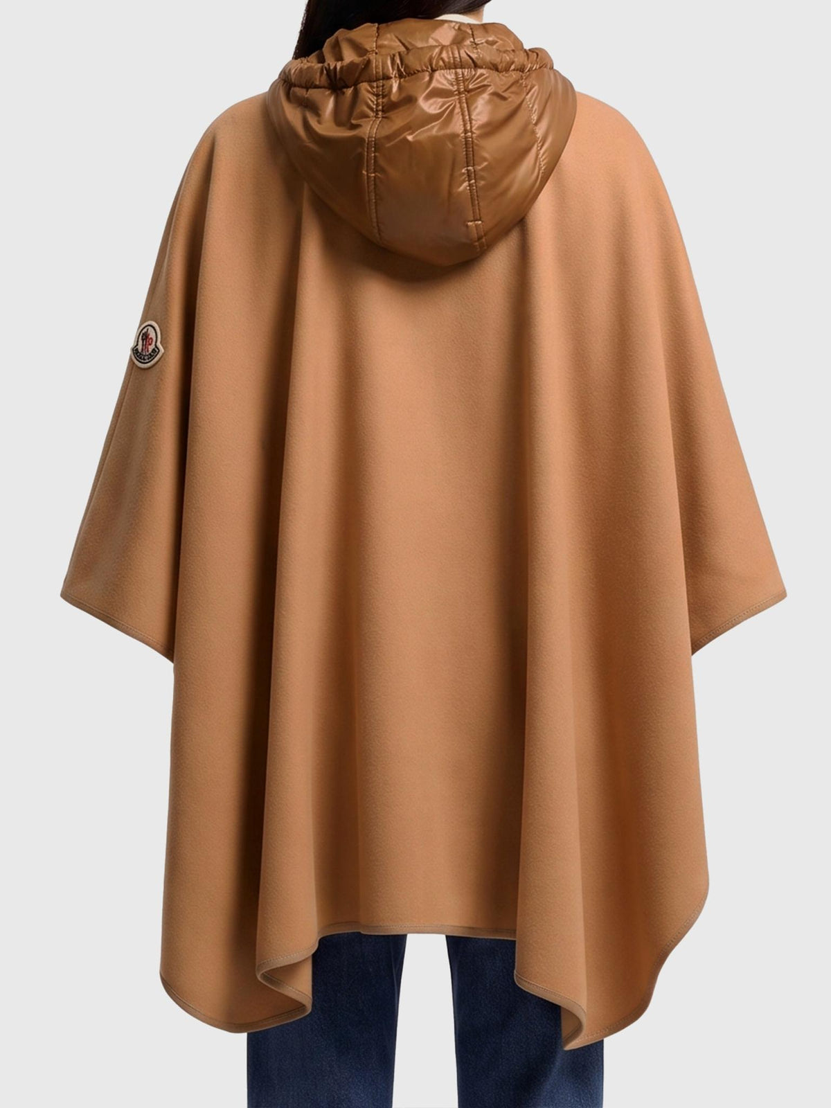 Moncler Beige Down Puffer Jacket for Women
