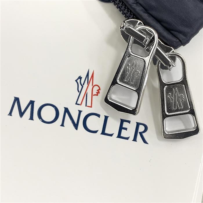 Moncler Tricot Logo Down Padded Wool Zip-Up Cardigan Jacket 9B00016 M1131