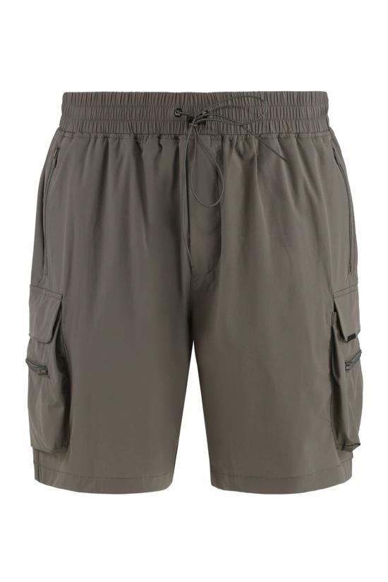 REPRESENT Green Drawstring Fleece Sweat Shorts M0904807