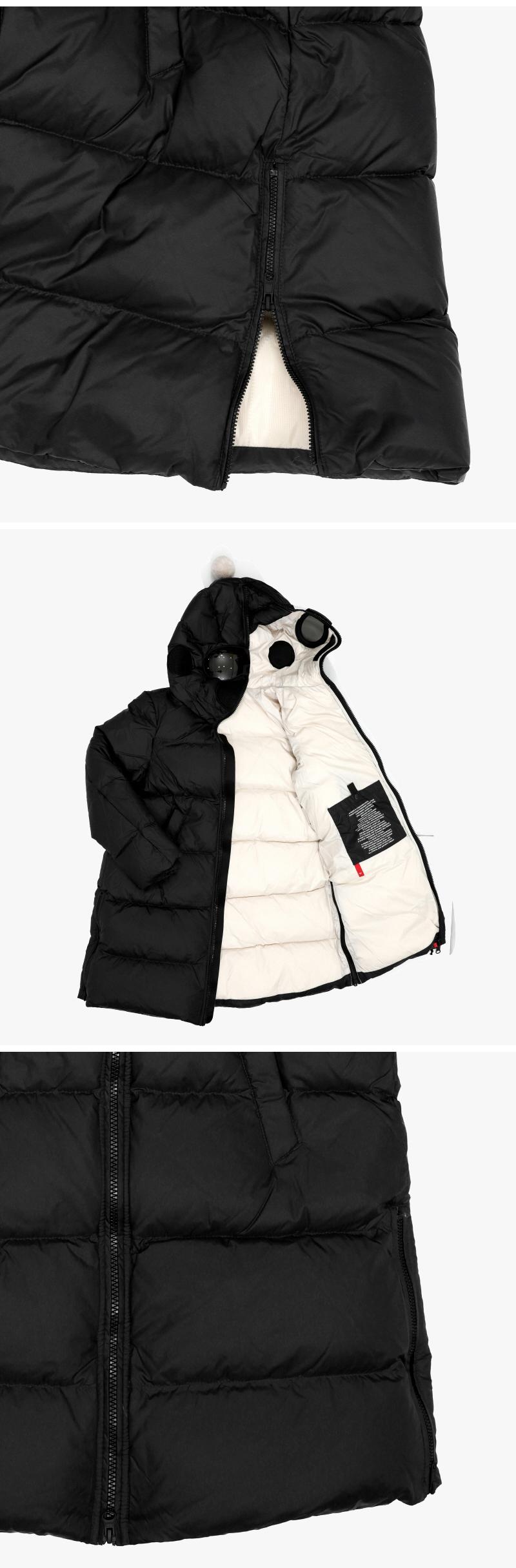 Ai Riders on the storm Kids Puffer Jacket Black