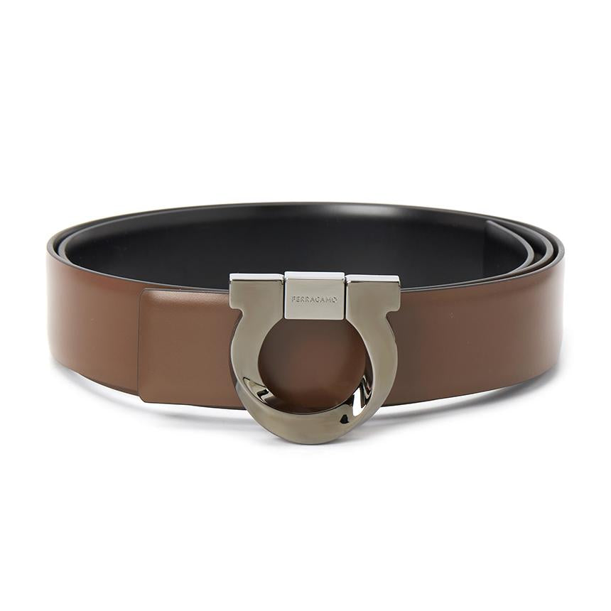 Ferragamo Gancini Reversible Men's Leather Belt 67 0311 002 0770934