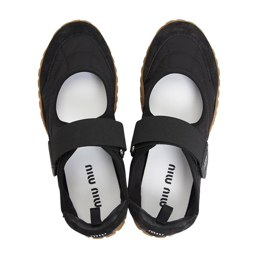 Miu Miu Tire Ballerina Women’s Low-Top Sneakers 5F416E D7C F0002