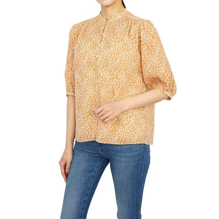 Vanessa Bruno Womens Blouse Ivory Lightweight Top