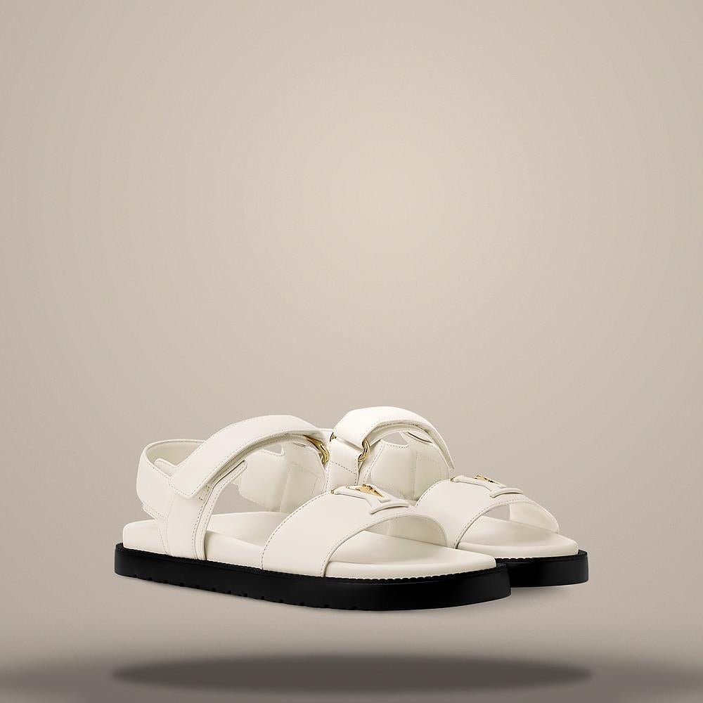 Louis Vuitton Mare Comfort Men's Sandals Ecru White 1AK43R
