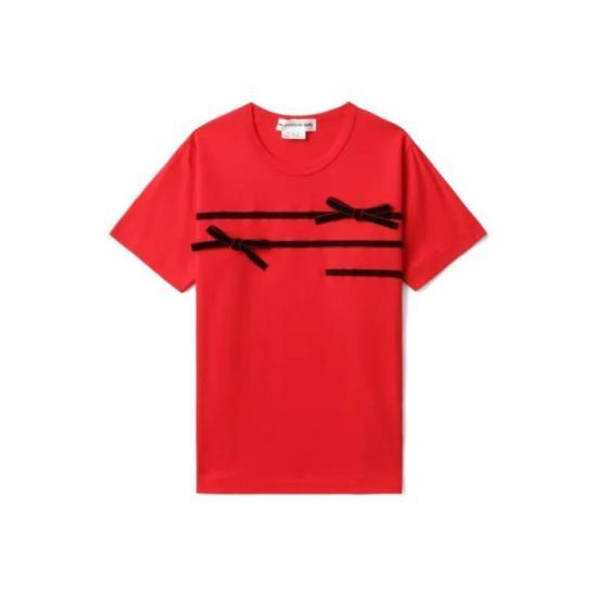Comme des Garcons Red Short Sleeve T-Shirt NNT 008 051