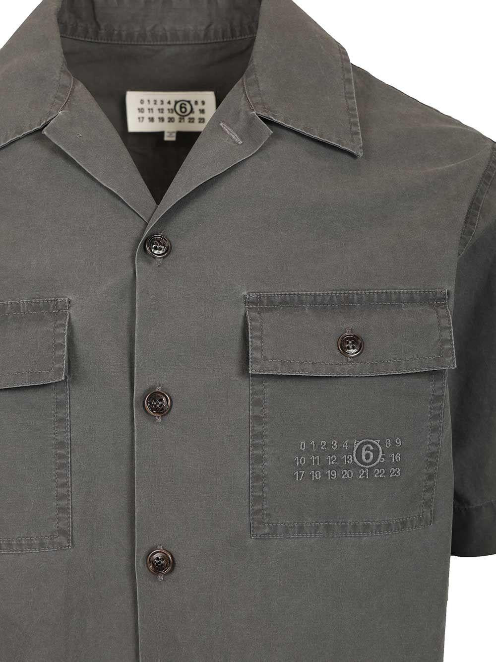 Maison Margiela Cotton Short Sleeve Shirt for Men