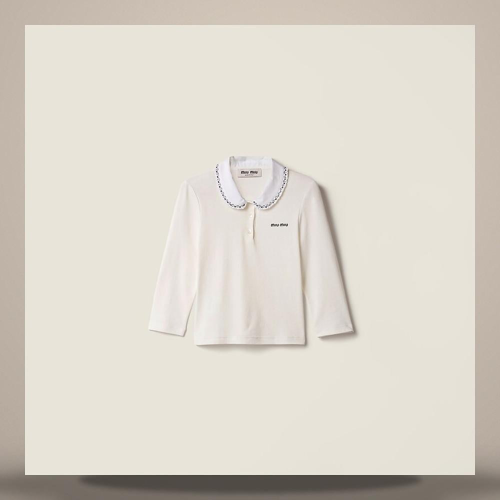 Miu Miu Rib Knit Top MT2280 6397 F0009