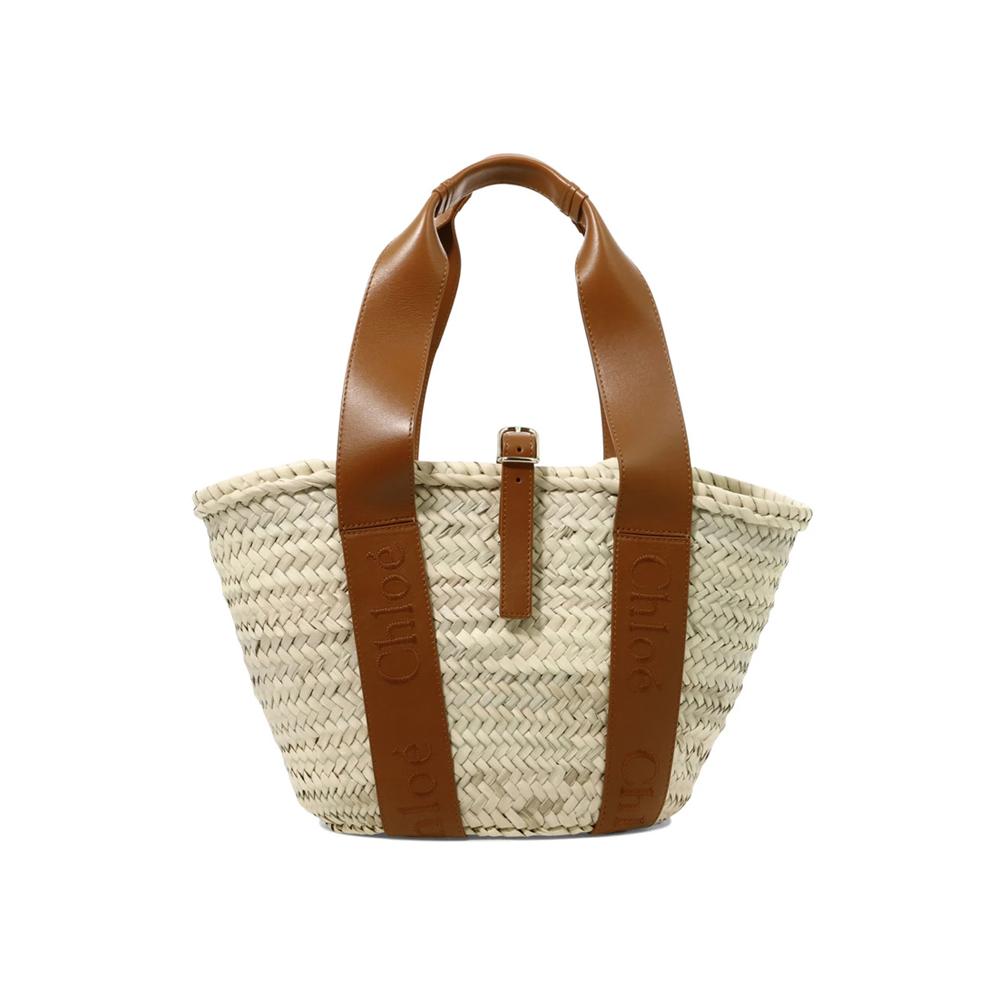 Chloe Logo Medium Basket Tote Bag CHC23SS303J66 247
