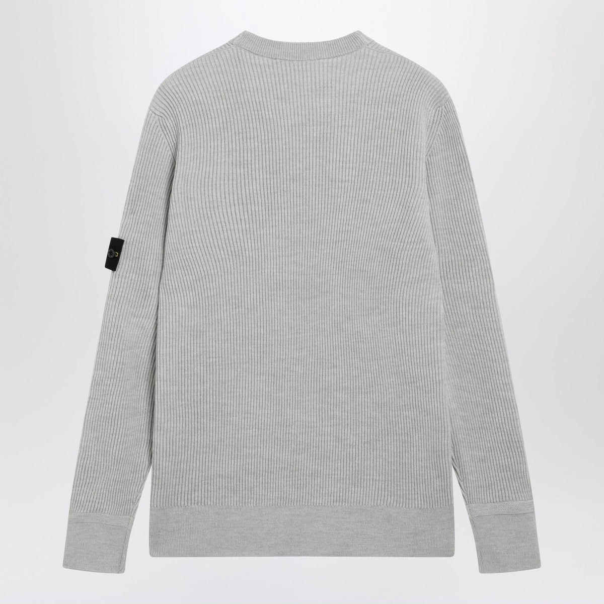 STONE ISLAND Wool Blend Crewneck Knit Sweater for Men
